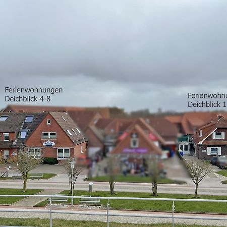 Deichblick 6 In Norddeich- Urlaub Mit Meerblick Am Strand 노르덴 외부 사진