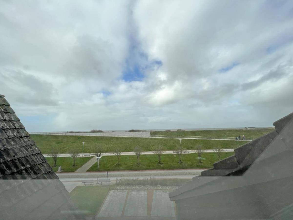 Deichblick 6 In Norddeich- Urlaub Mit Meerblick Am Strand 노르덴 외부 사진