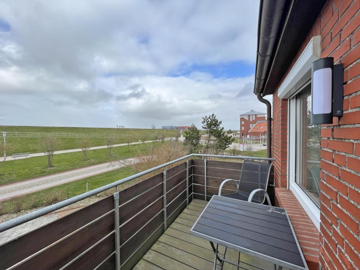 Deichblick 6 In Norddeich- Urlaub Mit Meerblick Am Strand 노르덴 외부 사진